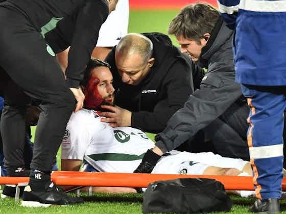 Artikelbild:Zusammenprall: Ex-Dortmunder Subotić erleidet schwere Kopfverletzung