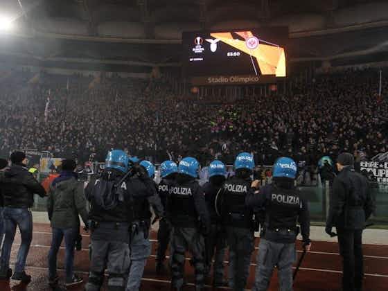 Artikelbild:🎥 Lazio-Fans wollen Gästeblock stürmen