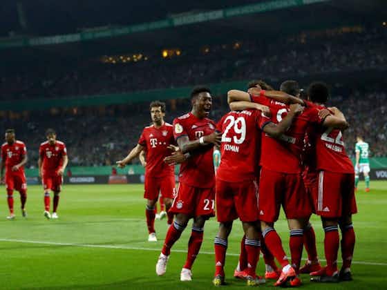 Artikelbild:Pokalfight! Bayern ringt aufopferungsvoll kämpfende Bremer nieder