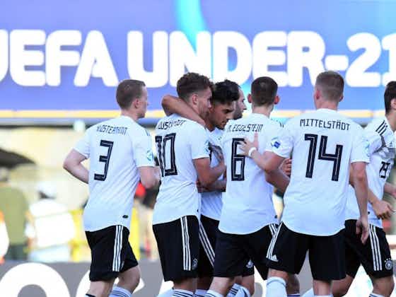 Artikelbild:Waldschmidt und Amiri schießen Deutschland ins Finale der U21-EM