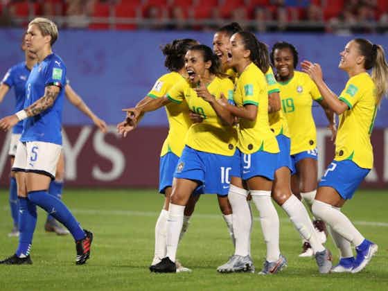 Artikelbild:13. WM-Tag: Martas Rekordtor rettet Brasilien, Kerr trifft vierfach