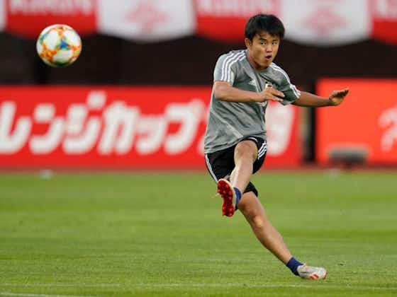 Artikelbild:Real schnappt Barça den "japanischen Messi" weg