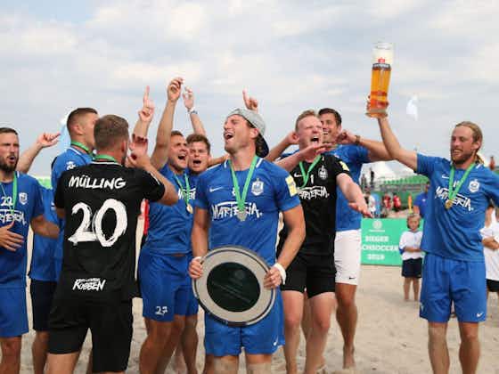 Artikelbild:🎥 Rostock ist Deutscher Meister im Beachsoccer
