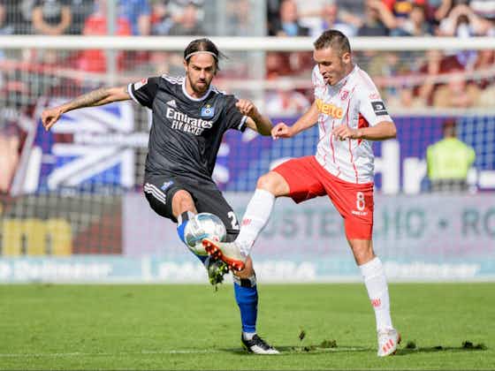 Artikelbild:2. Liga: HSV lässt Punkte in Regensburg, Bochum verspielt Führung