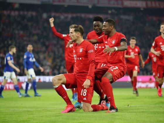 Artikelbild:Bayern vermöbelt Schalke und ist nun erster Verfolger von Leipzig