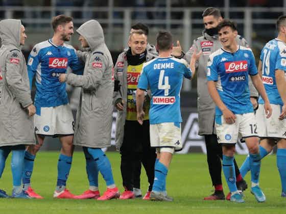 Artikelbild:🎥 Highlights: Neapel schlägt Inter im Halbfinal-Hinspiel der Coppa