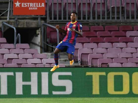 Artikelbild:Ansu Fati überragt: Barça startet Saison mit einem deutlichen Sieg
