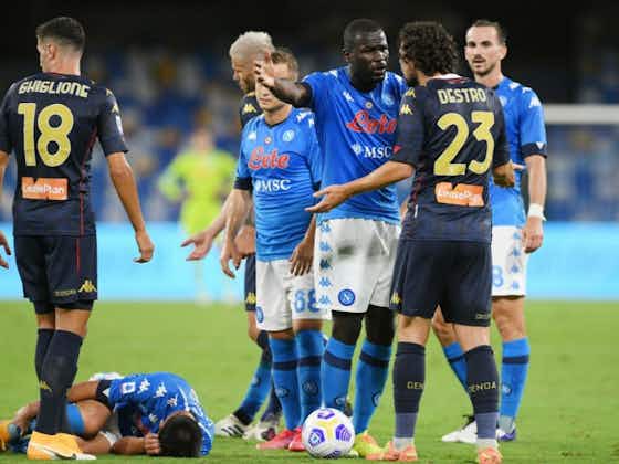 Artikelbild:Nach Duell mit Neapel: Genua vermeldet 14 positive Corona-Tests