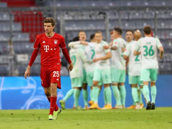 Artikelbild:📸 Müllers Gesicht sagt alles: Werder schockt die Bayern!