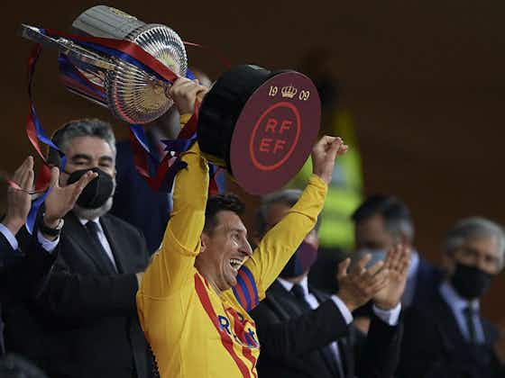Artikelbild:🎥 Vier Tore in zwölf Minuten! Barça überrollt Bilbao im Pokalfinale