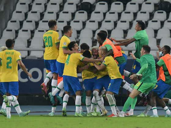 Artikelbild:🎥Highlights: 90.+10! Brasilien siegt trotz kolumbianischen Traumtors