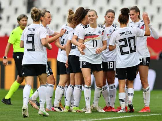Artikelbild:Auslosung der EURO 2022: DFB-Frauen mit machbarer Gruppe