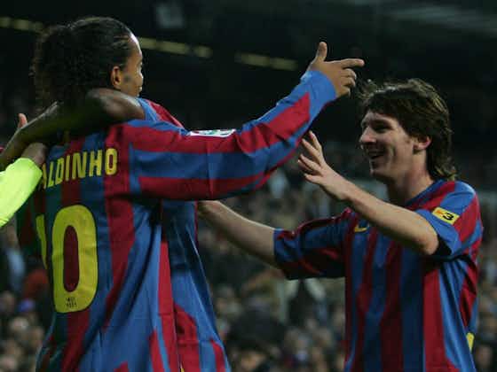 Artikelbild:Feel-Good-Stories der Woche: Ronaldinho herzt Messi, Norwegen pumpt