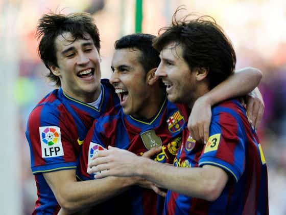 Artikelbild:Was macht der denn? Messi-Kumpel kickt mit Iniesta, Ex-Bremer hofft weiter
