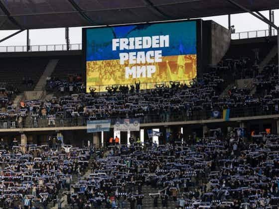 Artikelbild:Hertha-Fans stellen Hilfsnetzwerk für Kriegsflüchtlinge auf die Beine