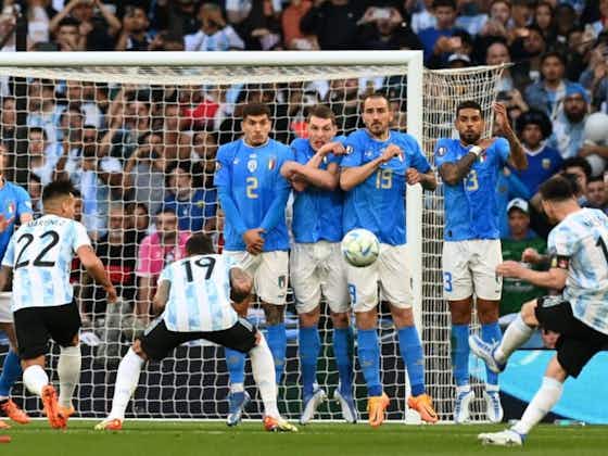 Artikelbild:Argentinien schlägt Europameister Italien in La Finalissima