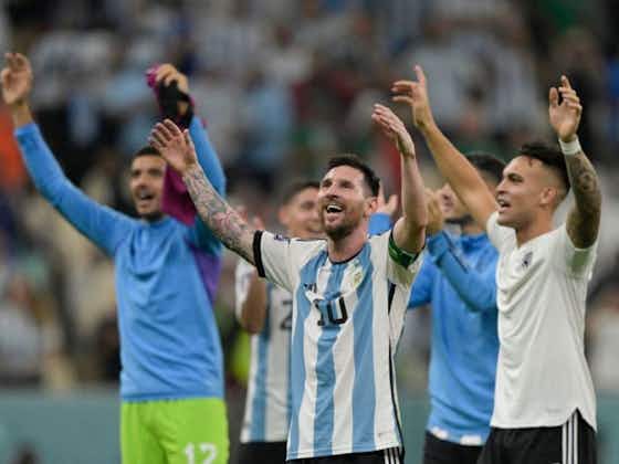 Artikelbild:🎥 Messi löst den Hype aus! So wild feierte Argentinien noch in der Kabine