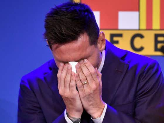 Artikelbild:Messi vor dem Abgang? 'La Pulgas' vielleicht letzte Auftritte in Europa