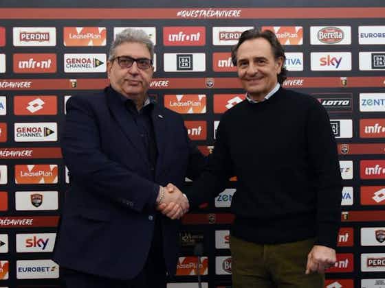 Imagen del artículo:⚠️Cesare Prandelli, nuevo entrenador de Génova