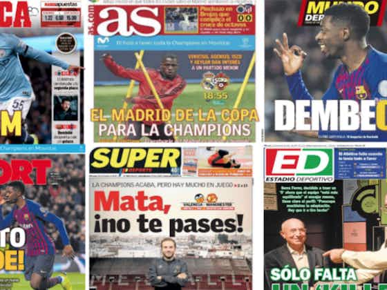 Imagen del artículo:☕ Las portadas del fútbol español