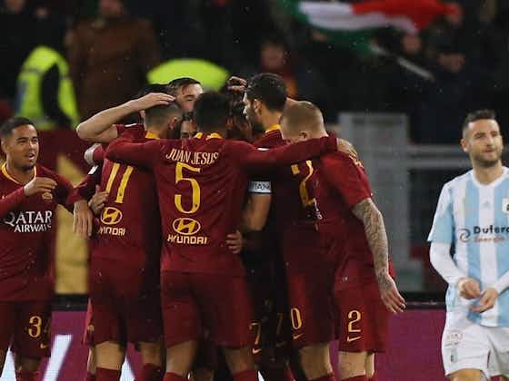 Imagen del artículo:⚡️🎥La Roma completa los cuartos de Copa de Italia