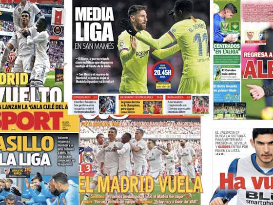 Imagen del artículo:☕️ Las portadas del fútbol español