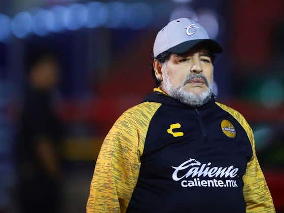 Imagen del artículo:🚨 OFICIAL: Diego Armando Maradona deja el banquillo de Dorados