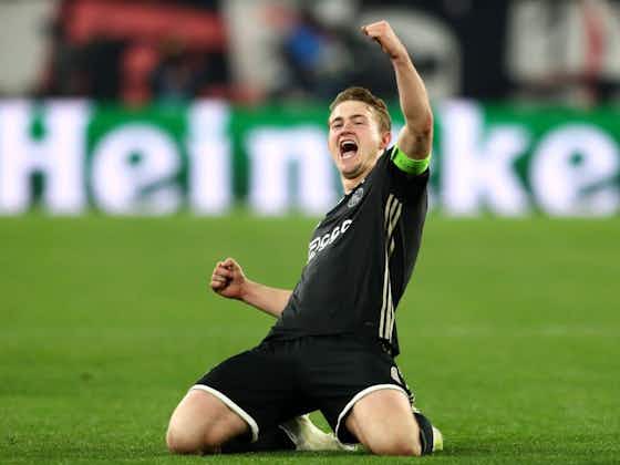 Imagen del artículo:🎥La curiosa felicitación del Ajax a De Ligt