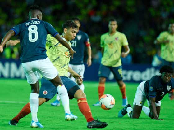 Imagen del artículo:📝 Preolímpico Sub-23: Colombia golea a Ecuador en la segunda fecha