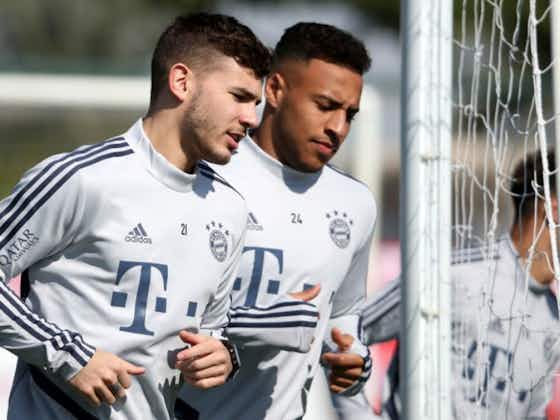Imagen del artículo:Lucas Hernández volvió a entrenar con el Bayern
