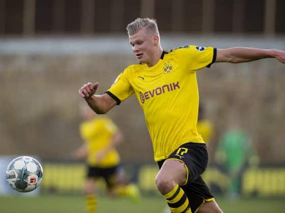 Imagen del artículo:Haaland debuta con el Borussia Dortmund