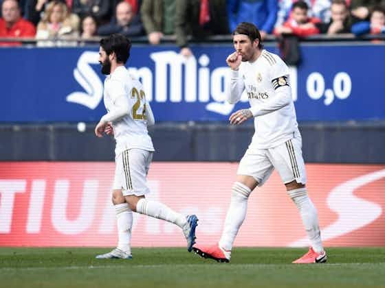 Imagen del artículo:Sergio Ramos se jugó la expulsión ante Osasuna