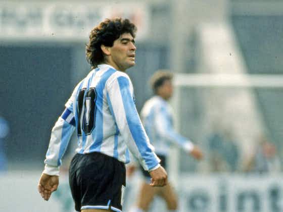 Imagen del artículo:📸El tributo a Maradona en el último certamen Miss Universo