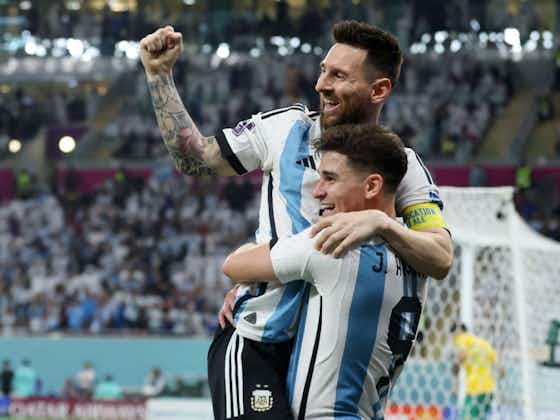 Imagen del artículo:🔎Messi ya está en cuatros: Los 3️⃣ detalles de la victoria de Argentina