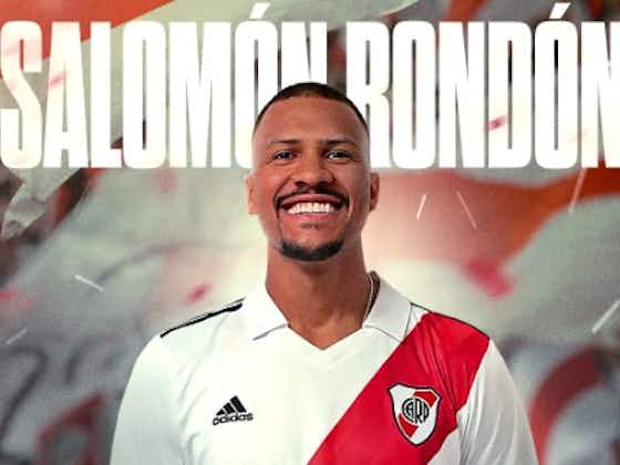 Imagen del artículo:Salomón Rondón fue oficializado como nuevo delantero de River Plate