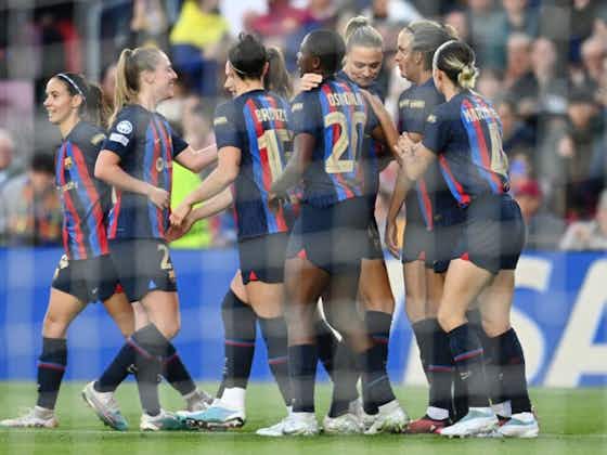 Imagen del artículo:📝 Así vivimos la fiesta del Barça rumbo a las SEMIS de Champions Femenina