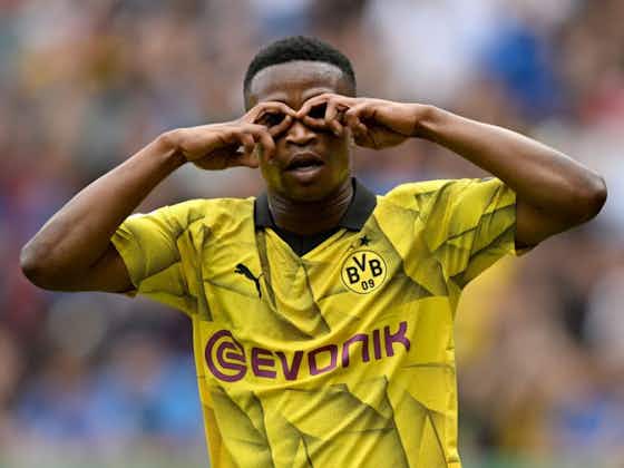 Imagen del artículo:El futuro de Moukoko en el Dortmund no está claro, según Bild