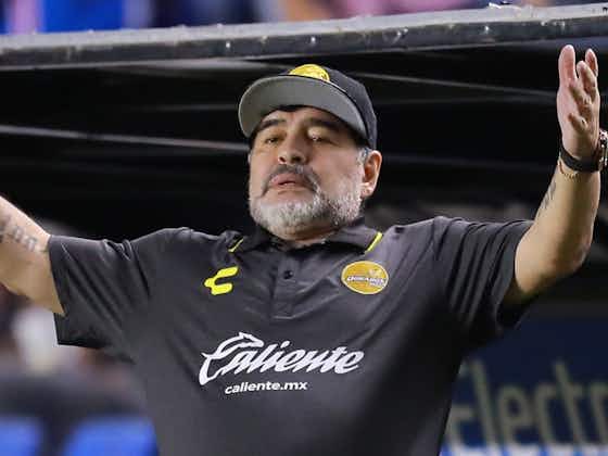 Imagem do artigo:Maradona aparece dançando no vestiário após vitória no México