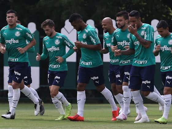 Imagem do artigo:Palmeiras encerra preparação e Willian corre no gramado