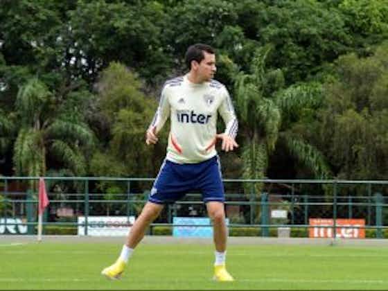 Imagem do artigo:Pablo e Luan fazem treino em campo no São Paulo