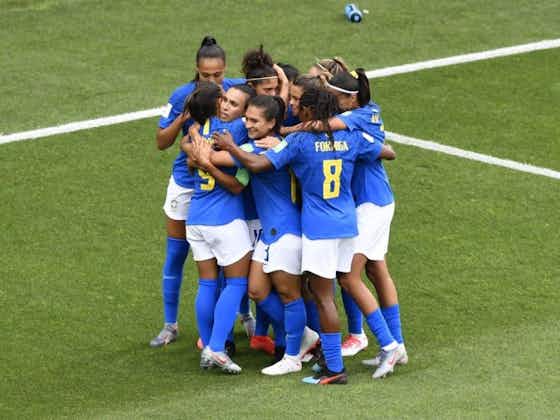 Imagem do artigo:Com Marta titular, Brasil busca classificação contra Itália