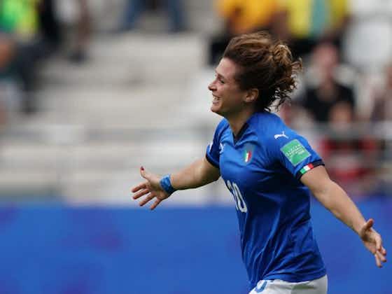 Imagem do artigo:Itália goleia Jamaica com direito a hat-trick de Girelli