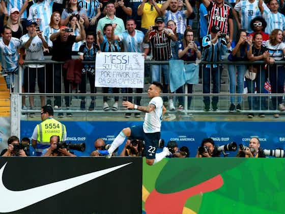 Imagem do artigo:Sem sustos, Argentina vence Catar e se classifica em segundo