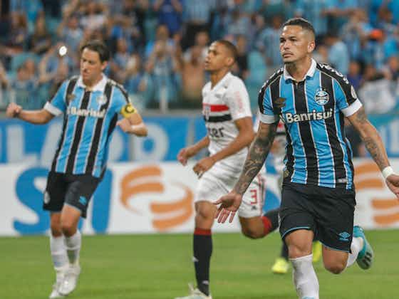 Imagem do artigo:Grêmio vence São Paulo e se garante na fase de grupos da Libertadores
