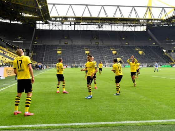 Imagem do artigo:No retorno do futebol, Dortmund não toma conhecimento do Schalke 04