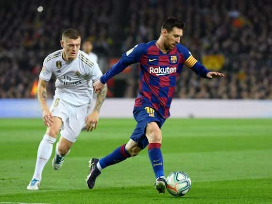 Imagem do artigo:Barcelona e Real Madrid se enfrentam pela primeira vez sem público