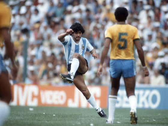 Imagem do artigo:Maradona fez um gol e venceu a Seleção Brasileira apenas uma vez