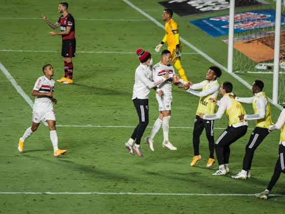 Imagem do artigo:Copa do Brasil: São Paulo amassa Flamengo no 2° tempo e avança à semi