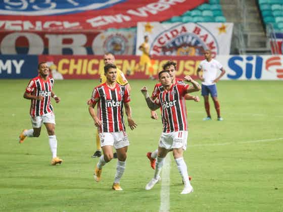 Imagem do artigo:Luciano marca golaço, São Paulo vence Bahia e assume a vice-liderança