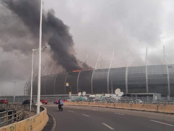 Imagem do artigo:🚨 URGENTE: Incêndio atinge Arena Castelão